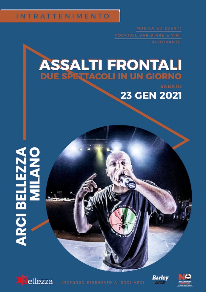 Barley Arts: gli Assalti Frontali a Milano per un Doppio Show il 23 gennaio!
